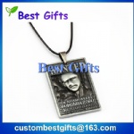 Antique finish 3d dog tag