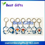 custom design cartoon keychain, keychain custom