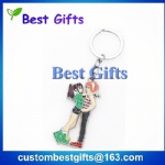 promotional gifts custom keychain for lovers