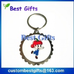 hard enamel keychain with custom design