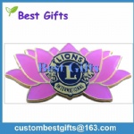 hard enamel lapel pin for lion club