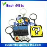 PVC custom made keychain, Emoji pvc keychain