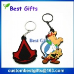 Soft pvc keychain, pvc keychain for promotion