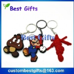 Silicone keychain, pvc keychain, rubber keychain