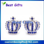 Custom crown cufflinks for men