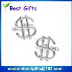 Custom  US dollar cufflinks for men